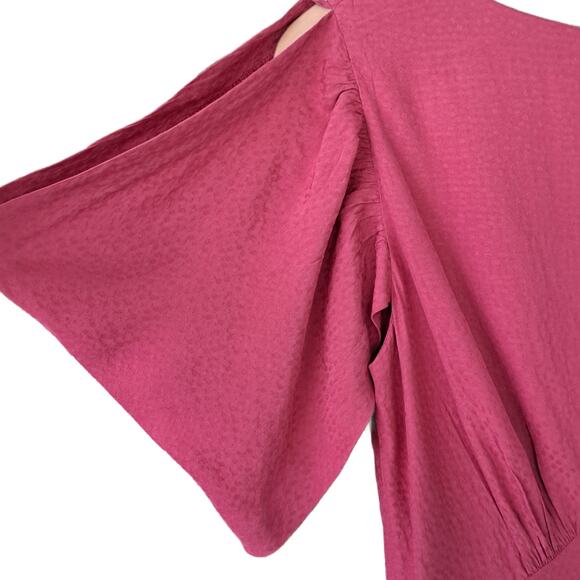 Ted Baker Rose Midi Dress with Tulip Sleeves - Picture 16 of 16